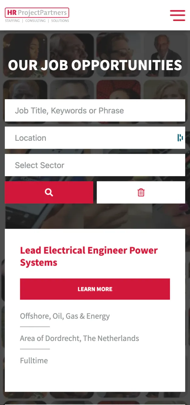HR ProjectPartners mobile