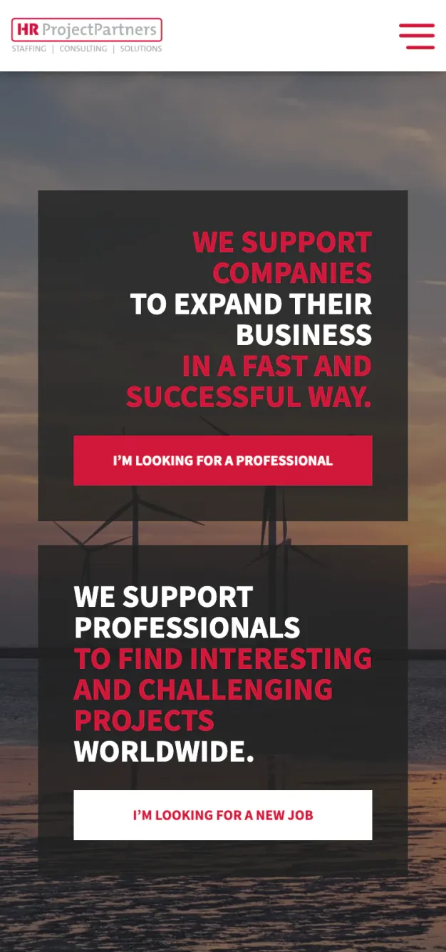 HR ProjectPartners mobile